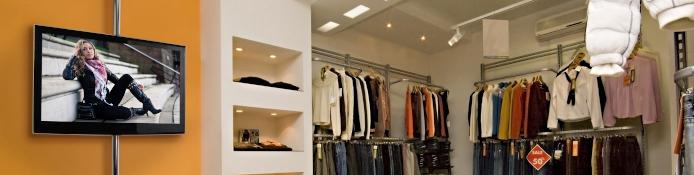 TV Säulenhalterung / Monitor Rohrhalterung / Stangenhalterung