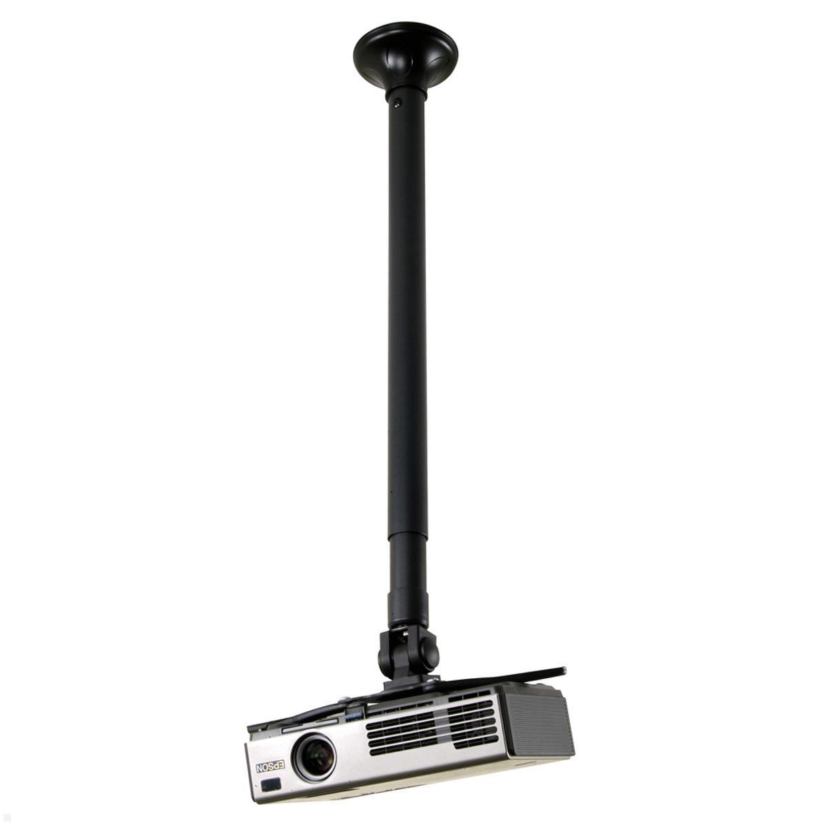 Neomounts BEAMER-C350BLACK Deckenhalterung höhenverstellbar 720 - 1120mm, schwarz