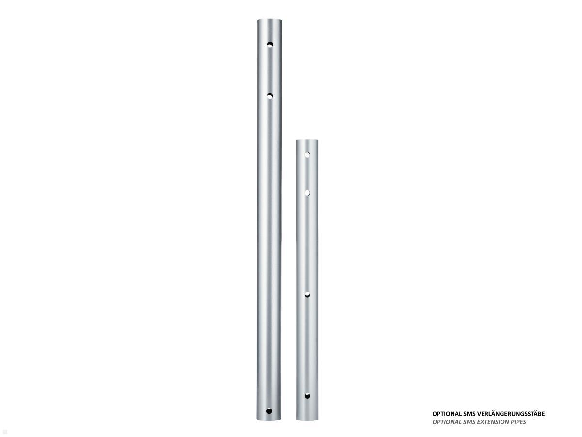 SMS Func Dual Monitor Deckenhalterung CH VSTD2 970-1570 mm silber (PL061091-P0) Verlängerungsstäbe