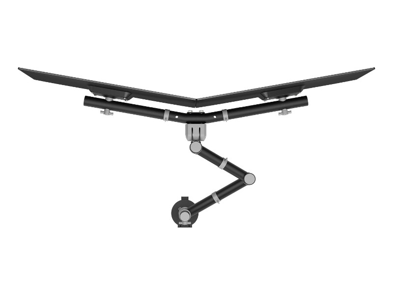 Dataflex Viewgo Bildschirmhalterung für 2 Monitore, schwarz (48.133)