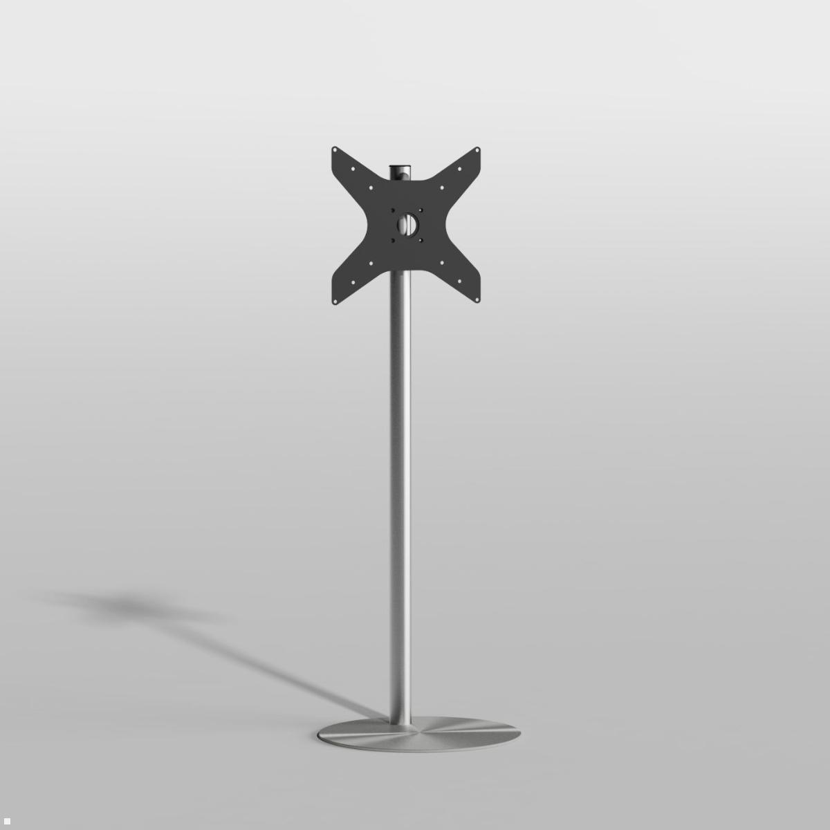 Cavus SPHERE150S44 TV Ständer 32 - 65 Zoll Säule 150cm VESA 400x400, Edelstahl