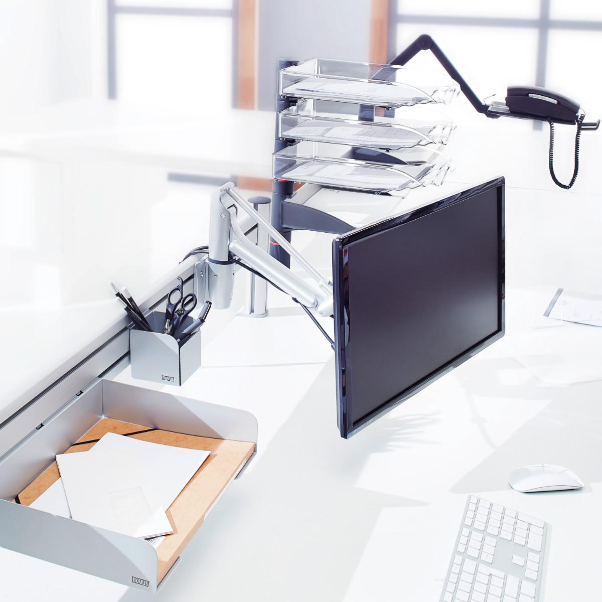 Dokumentenablage für Schreibtisch, Novus 720+4002+000, Arbeitsplatz