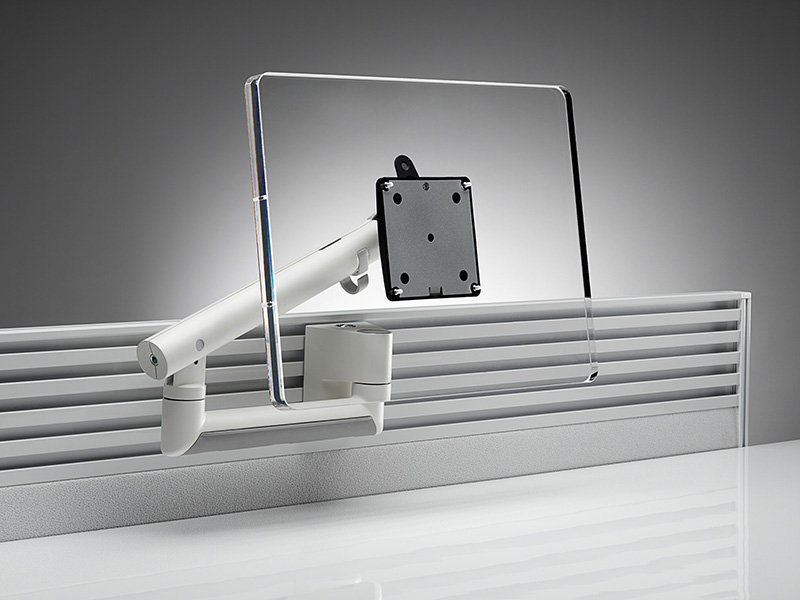 CBS Flo Monitorhalterung für Slatwall, silber