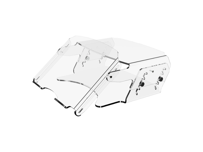 Dataflex Addit Monitor Erhöhung mit Dokumentenhalter (49.570)