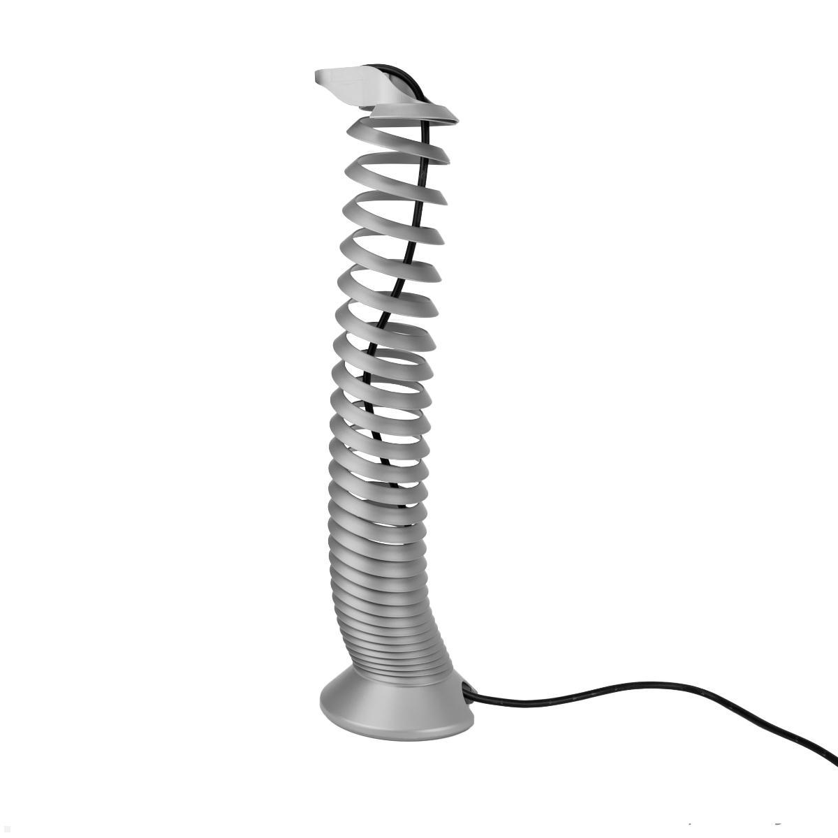 TecLines TKS001G Kabelführung / Kabelschlauch für Steh Sitz Tisch 1300 mm, grau