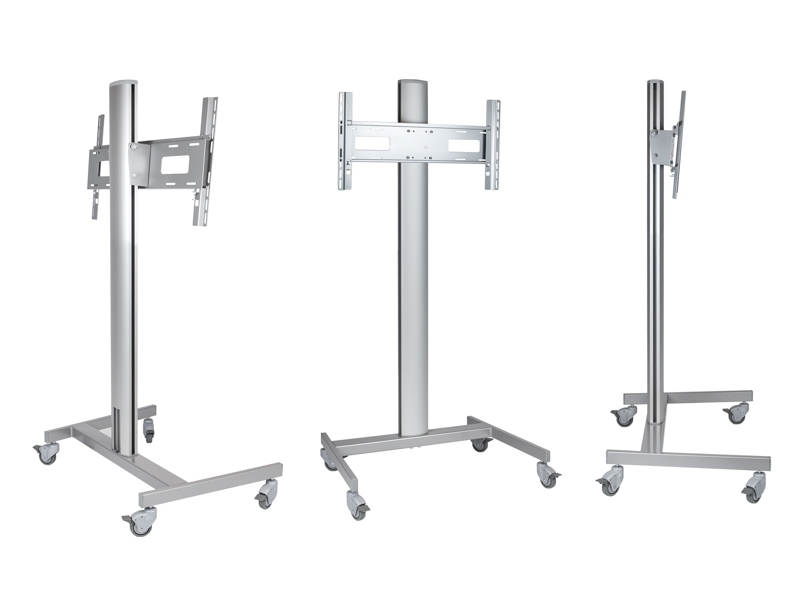 SMS Flatscreen FH MT 1450 mobiler Monitorständer silber (PL031023EU-P0) Ansicht
