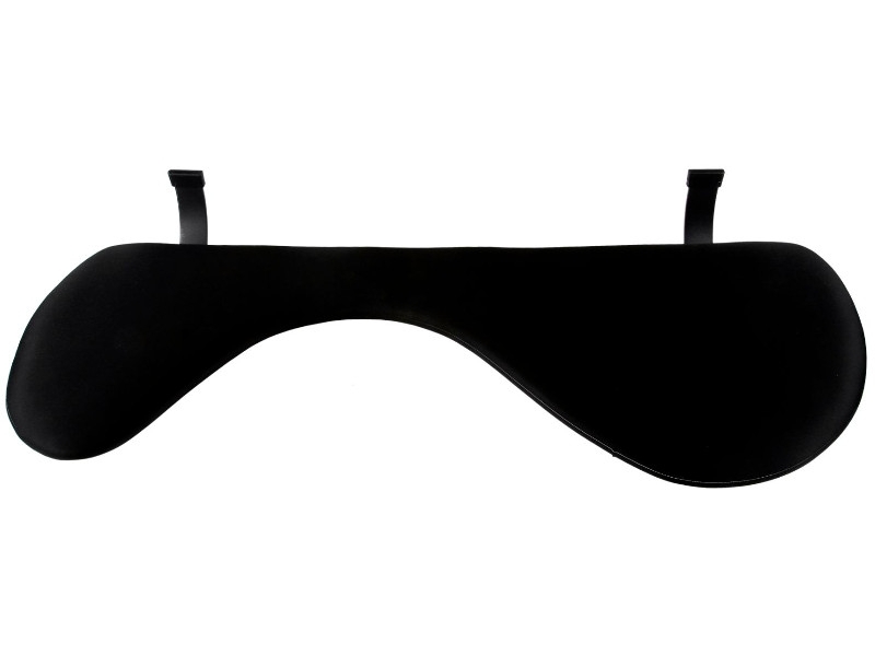 R-Go Ergonomische Armlehne Tischbefestigung RGOARMC, schwarz