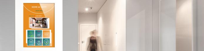 Tablet Wandeinbau – Unterputz Rahmen Samsung Galaxy Tab S8+ 12.4