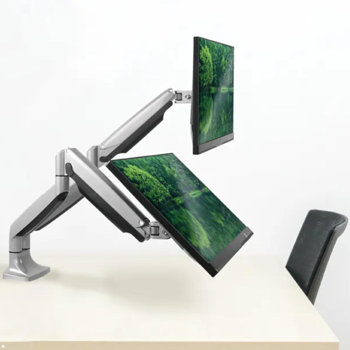 Neomounts Select NM-D750D Dual-Monitor Tischhalter, Beweglichkeit