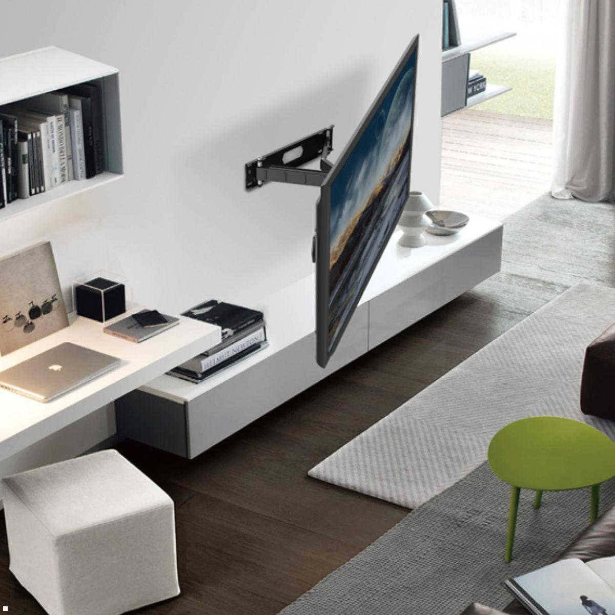 Neomounts LED-W560 schwenkbare TV Wandhalterung, 32 - 75 Zoll, schwenkbar