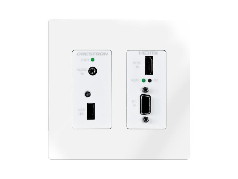 Crestron DigitalMedia Sender 8G CAT Wandmontage, weiß 