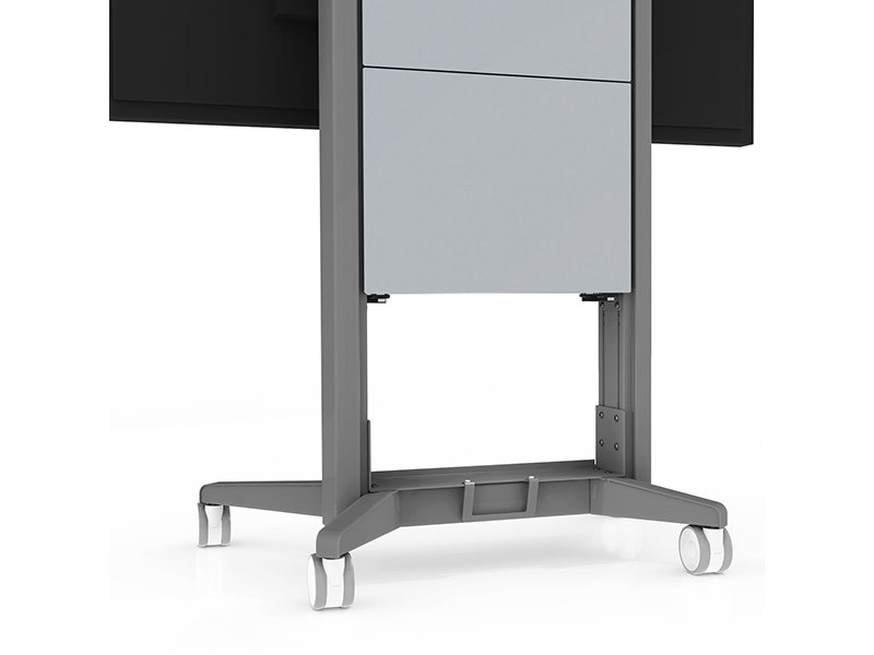 SMS Presence mobiler Monitorständer hoch