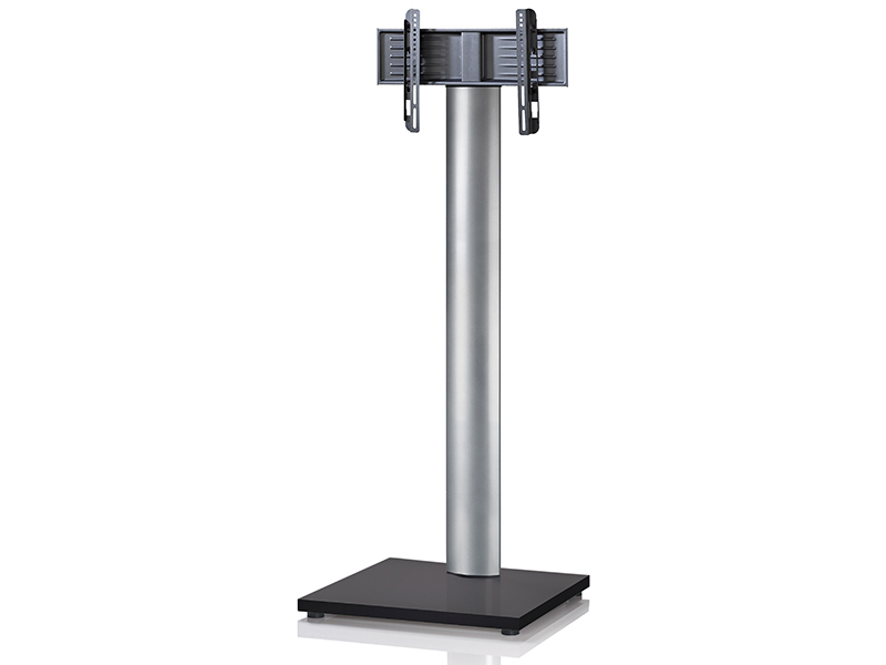 VCM Onu Schwarzlack Fernsehständer ohne Regal ohne Rollen