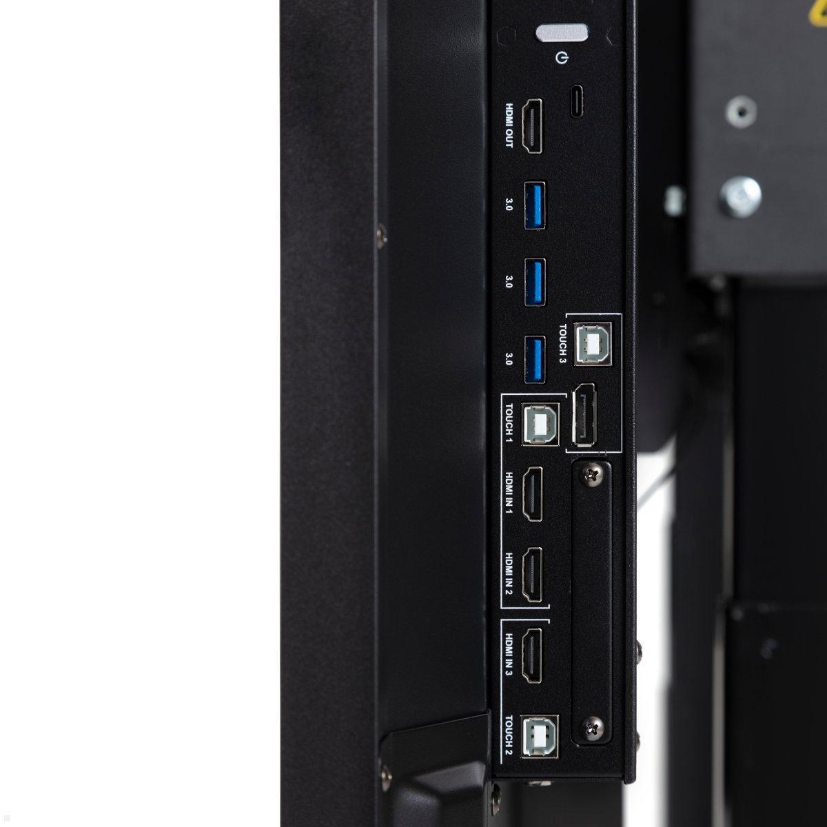 4k Touchdisplay Predia Swift 75 Zoll, Anschlüsse