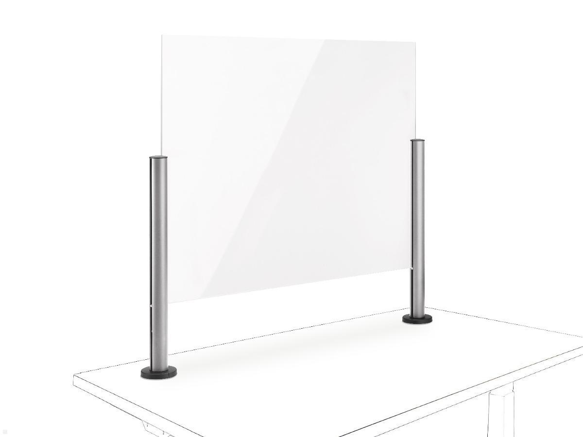 Novus POS Protect Trennwand Durchschraub 100x75 cm (854+0409+000), silber