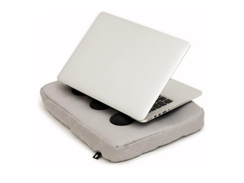 Bosign Hitech Laptop-Kissen, silber-schwarz