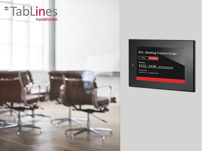 TabLines TSG036B Schutzgehäuse für Apple iPad Mini 1/2/3 - HB als Room Manager