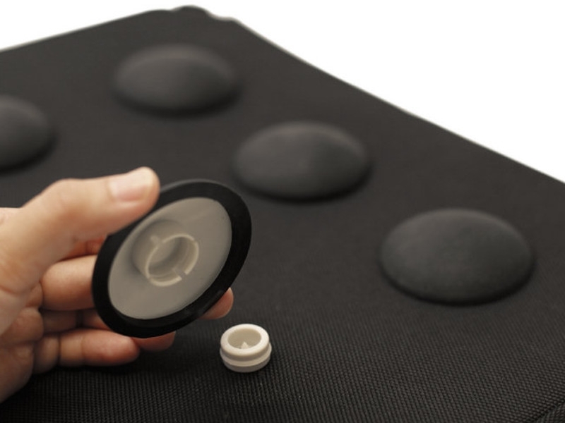 Bosign Notebook Kniekissen Hitech mit Anti-Rutsch-Elementen