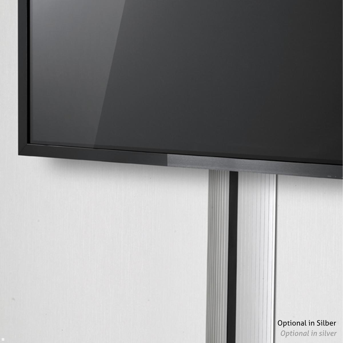 EVOline Bridge Aluminium Kabelbrücke verschraubbar 500 mm, schwarz Kabelmanagement an der Wand