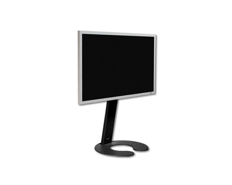 Wissmann omega art111-R-1B TV Standfuß bis 55 Zoll, schwarz