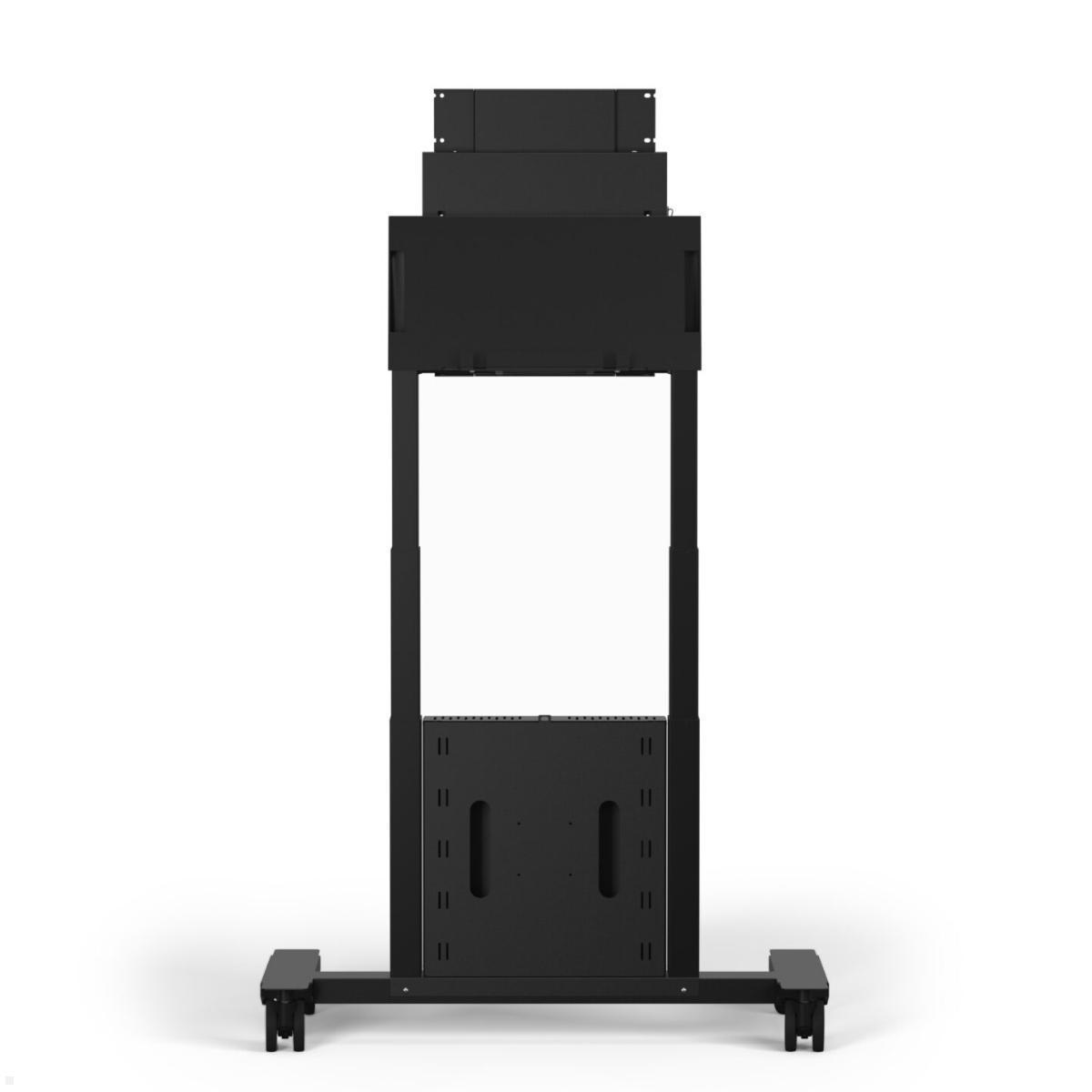 SMS Func Mobile Flipster 2 elektrischer Monitorständer bis 65 Zoll, drehbar, schwarz (230-004-12) ohne Bildschirm