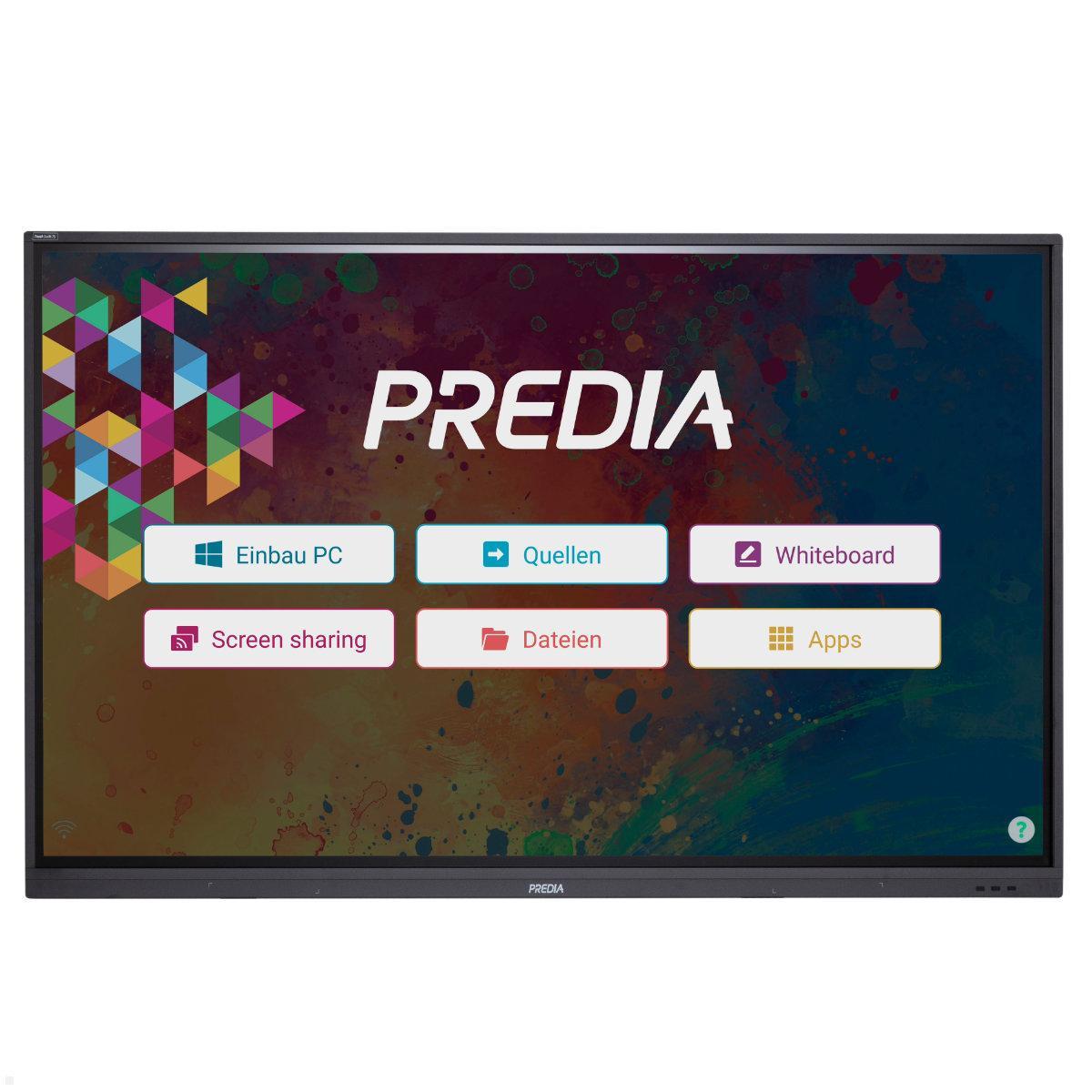 4k Touchdisplay Predia Swift 86 Zoll, Anwendung