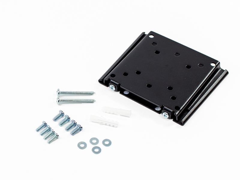 MonLines MWH004B extra flache TV Wandhalterung Lieferumfang