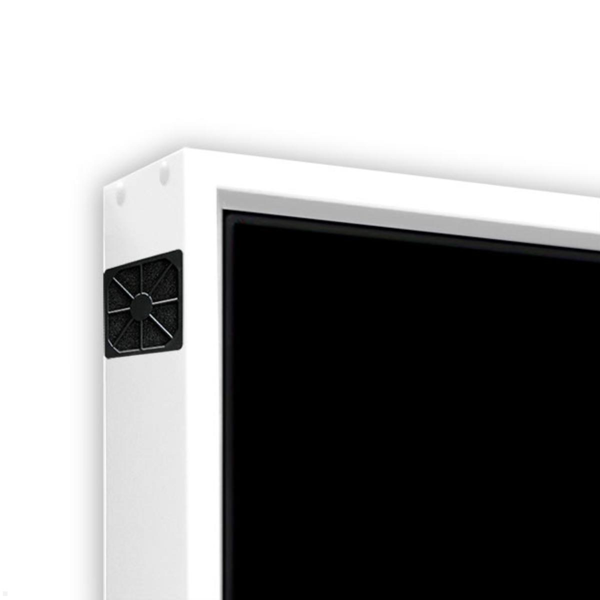 Priorit Monitoreinhausung PRIODIS F30 feuerhemmend 49 Zoll, Detail Be- und Entlüftung