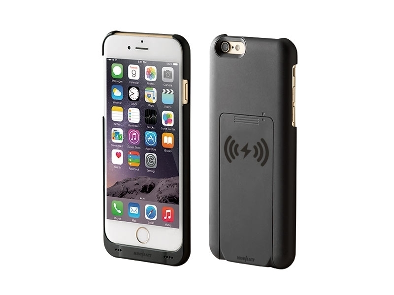 miniBatt MP-IP7 Schutzhülle mit Qi-Ladefunktion für iPhone 7 Ansicht