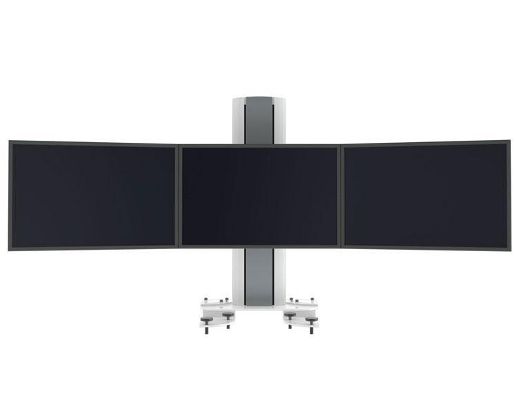 SMS Multi Monitorhalterung für 3 Monitore bis 27 Zoll, Tischklemme (MM051002-P0)