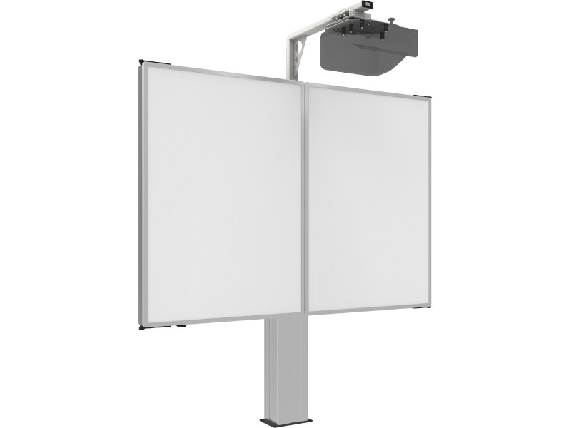 SmartMetals Zubehör lackierte Whiteboards für IWB 87 - 89 Zoll Tafeln geschlossen