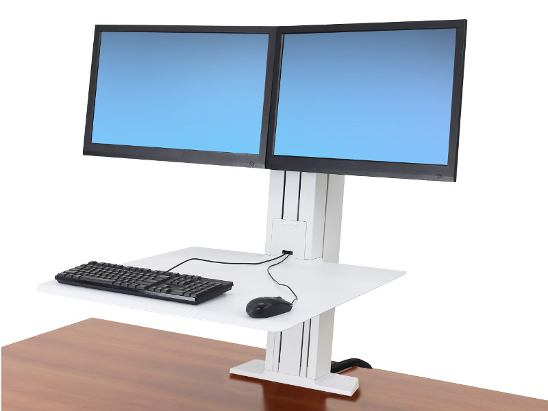 Ergotron 33-407-062 WorkFit SR Sit-Stand Workstation Steharbeitsplatz