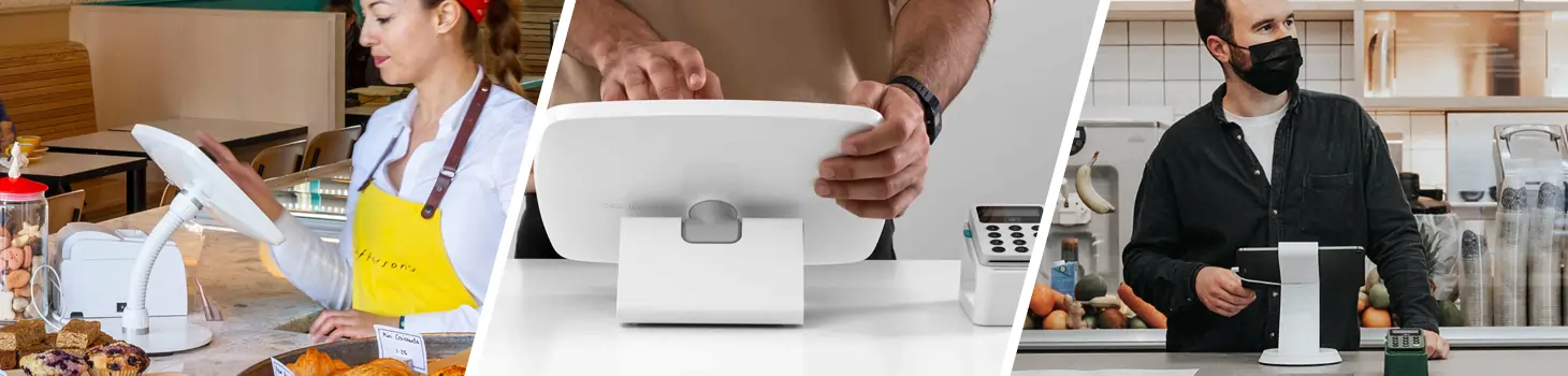 bouncepad iPad / Tablet Halter als Kasse am POS