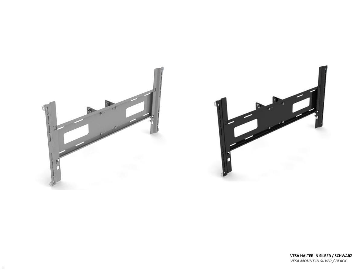 SMS Func Dual Monitor Deckenhalterung CH VSTD2 970-1570 mm silber (PL061091-P0) VESA Aufnahme