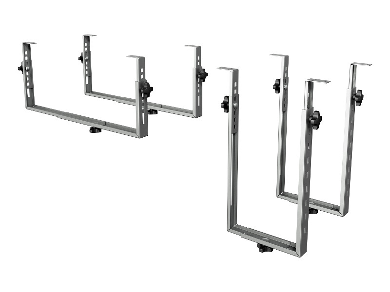 Dataflex Viewgo Computer Halterung unter dem Tisch, schwarz (32.183)