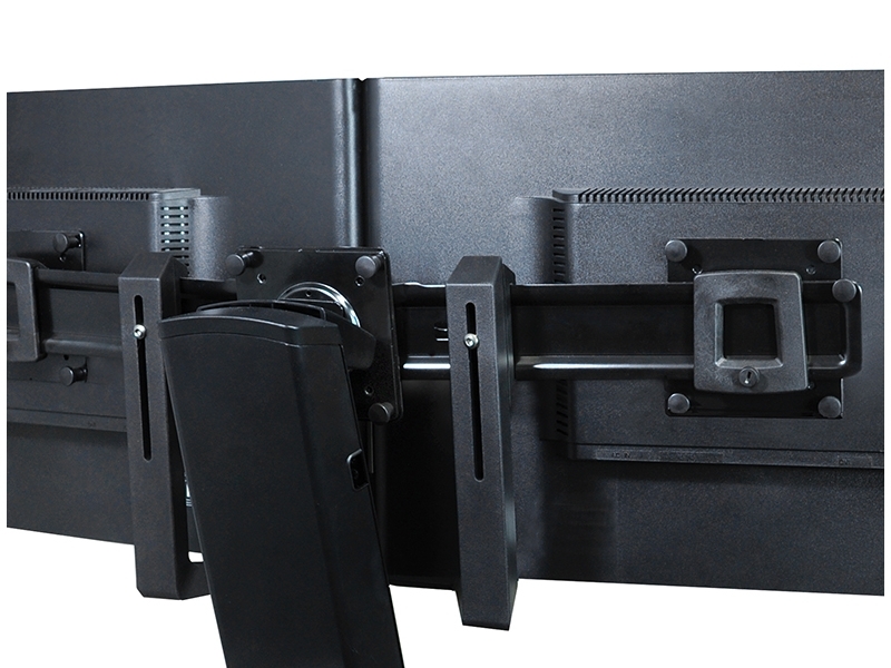 Ergotron Zubehör 2-fach monitorhalterung Kit mit Justiergriff (97-783)