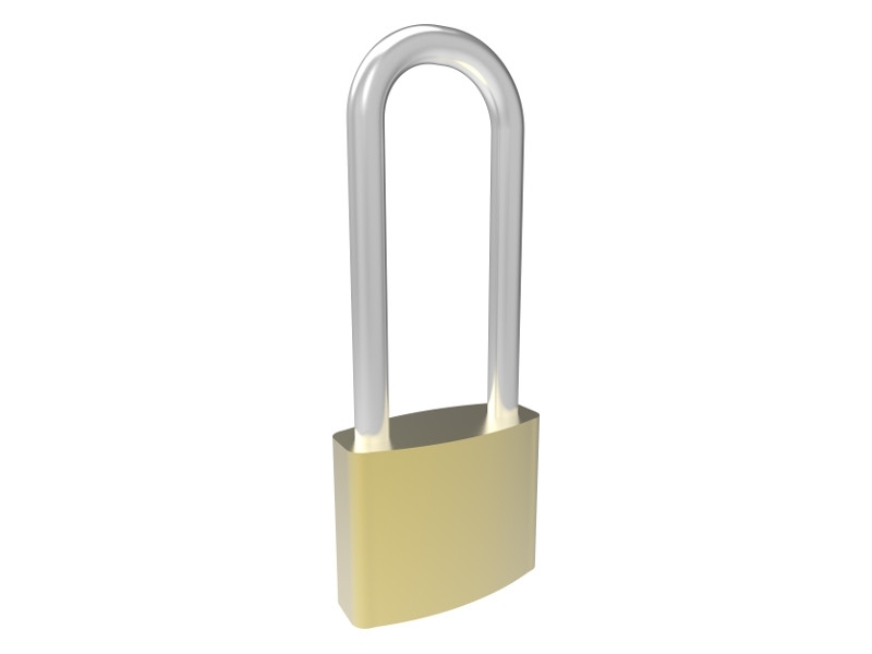 SmartMetals Zubehör Vorhängeschloss 60 mm, Edelstahl