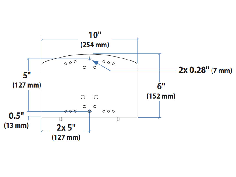Ergotron PC Halterung klein Maße