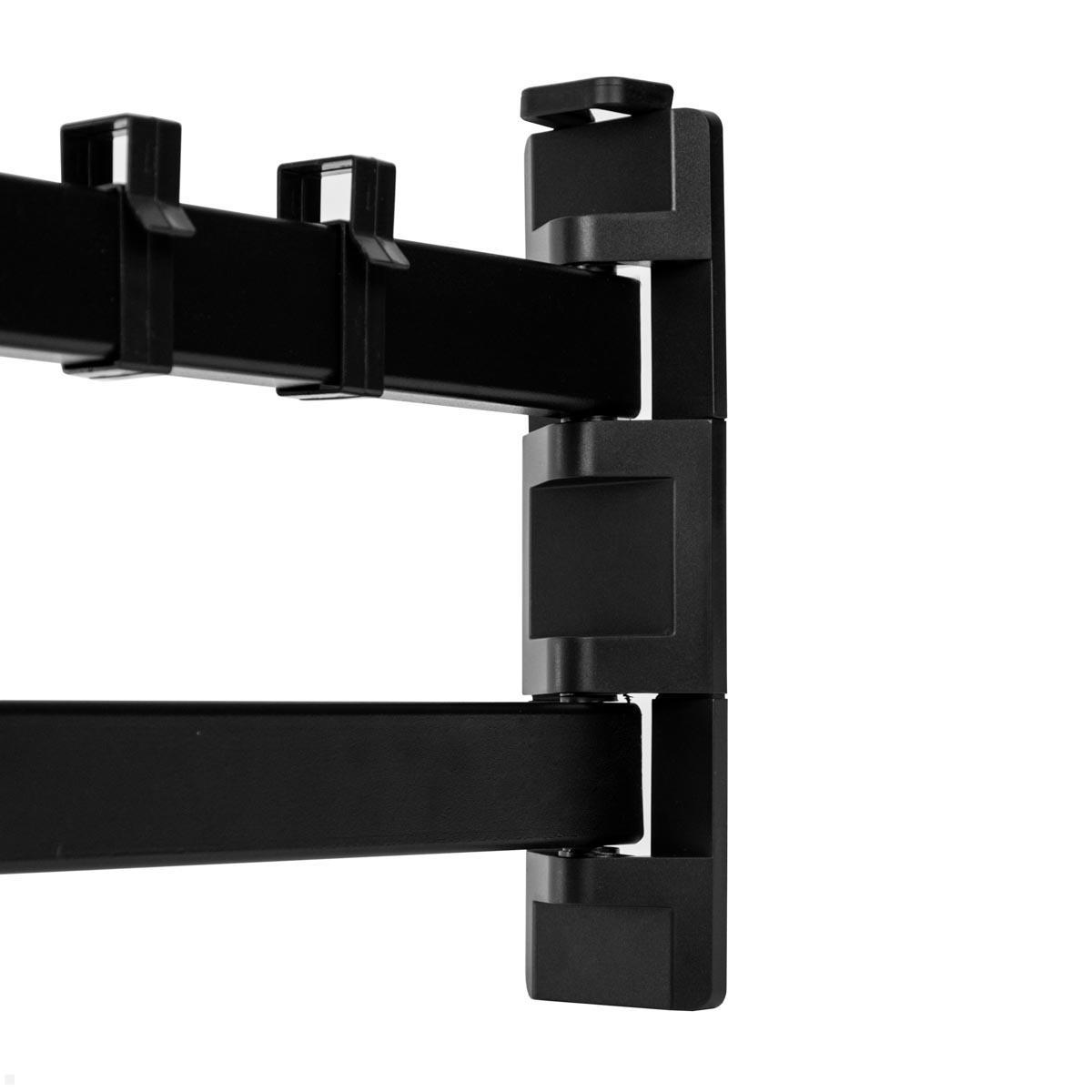 MonLines MWH021B schwenkbare TV Wandhalterung 37 bis 75 Zoll, schwarz Detail Gelenk
