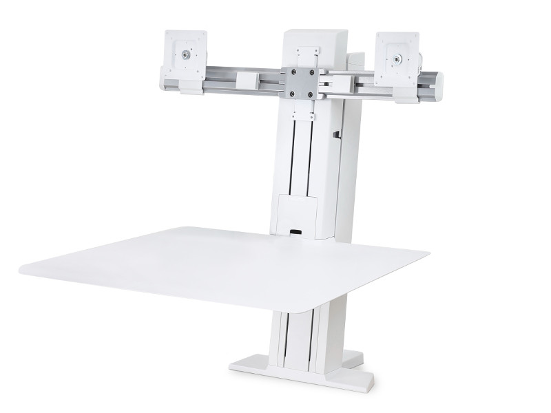 Ergotron 33-407-062 WorkFit SR Sit-Stand Workstation freigestellt