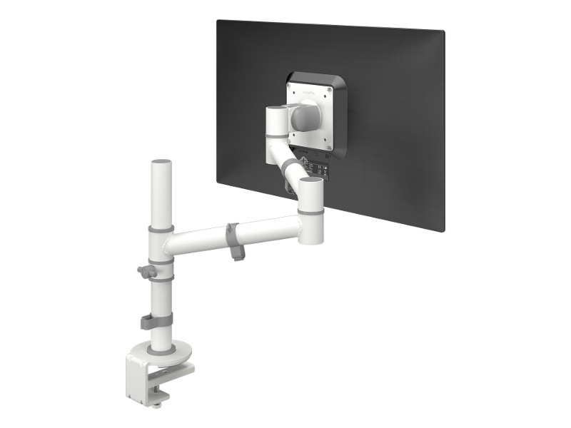 Dataflex Viewgo Monitor Tischhalterung mit Schwenkarm weiß (48.120)