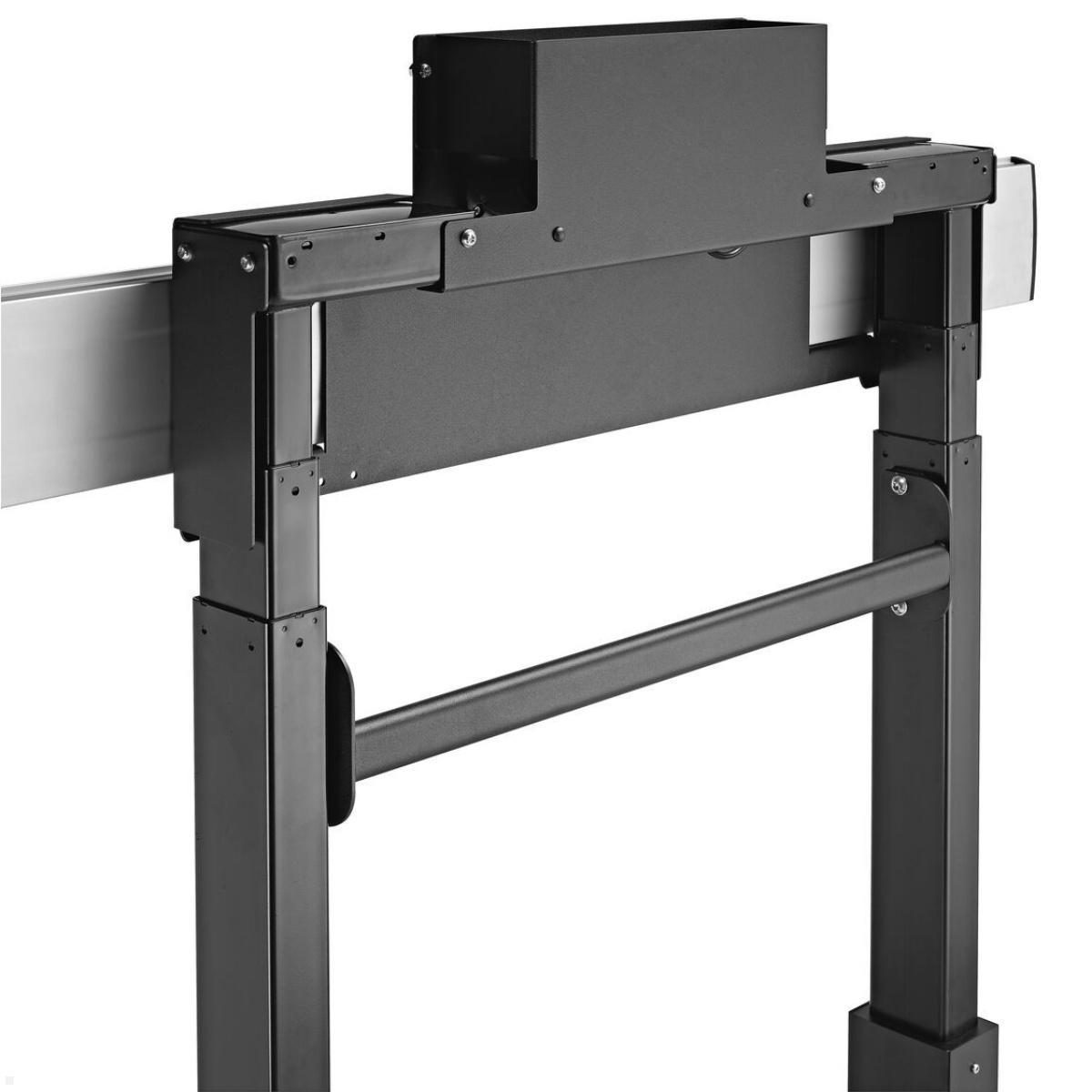 Vogels PFTE 7112 elektrisch höhenverstellbarer Display Wagen, Detail (Adapterbar nicht enthalten)