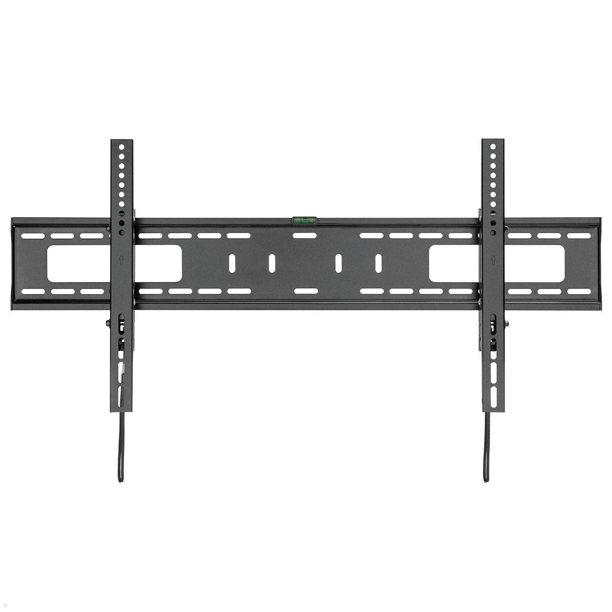MonLines MWH029B TV Wandhalter verstellbarer Wandabstand bis 90 Zoll, Frontalansicht