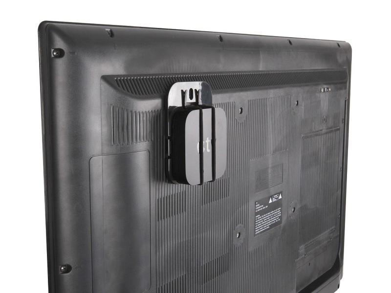 Neomounts NS-ATV050 Mediabox / Apple TV Halterung Anwendung am Monitor