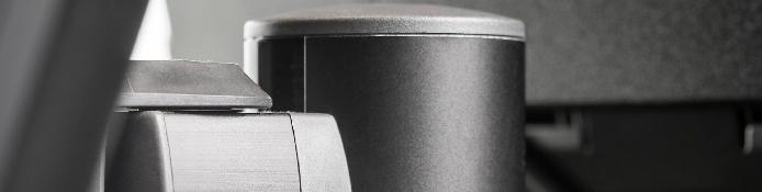 Tragsäule für Peripherie Geräte am Point of Sale z.B. Drucker, EC-Gerät