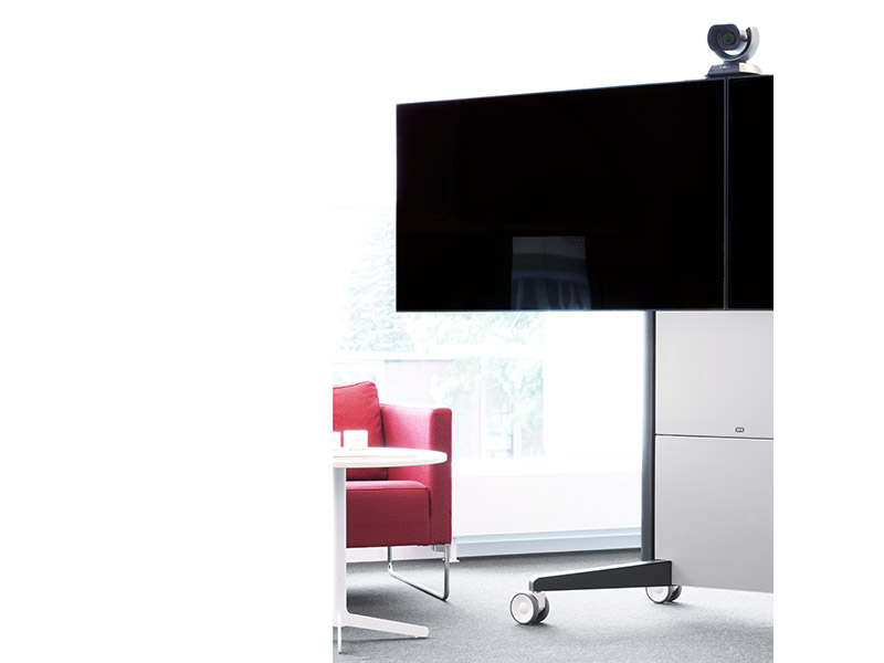 SMS Presence mobiler Videokonferenz Standfuß