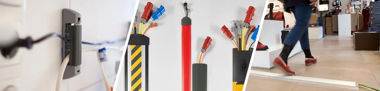 Serpa Kabelmanagement - Kabelbrücken, Kabelclips, Kabelorganisation