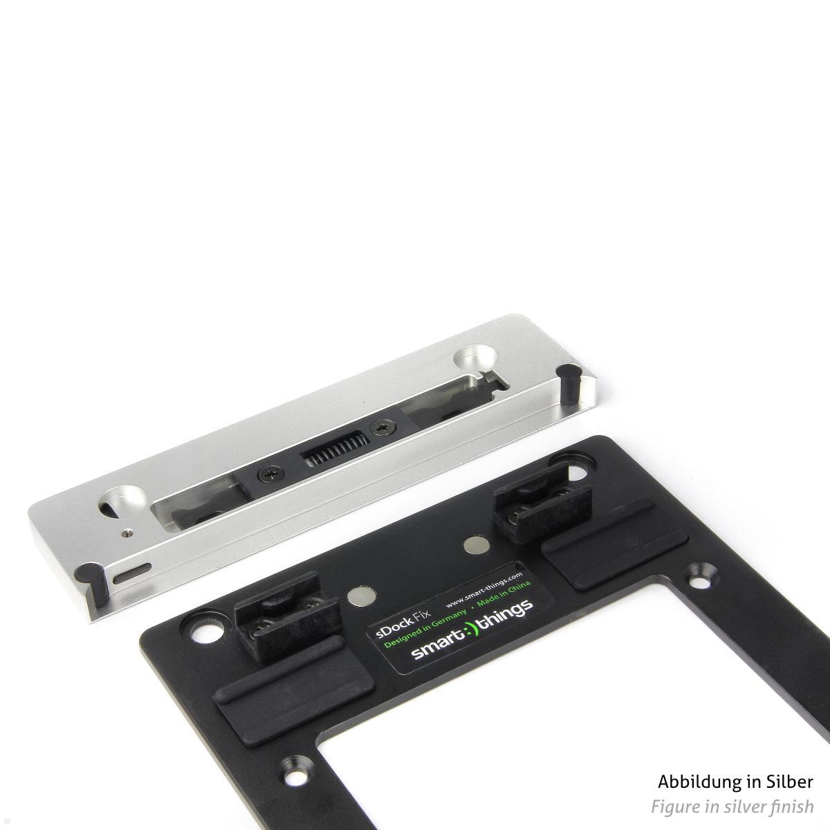 smart things sDock A10 iPad Wandhalterung 10.2 / 10.5, schwarz einfache Installation