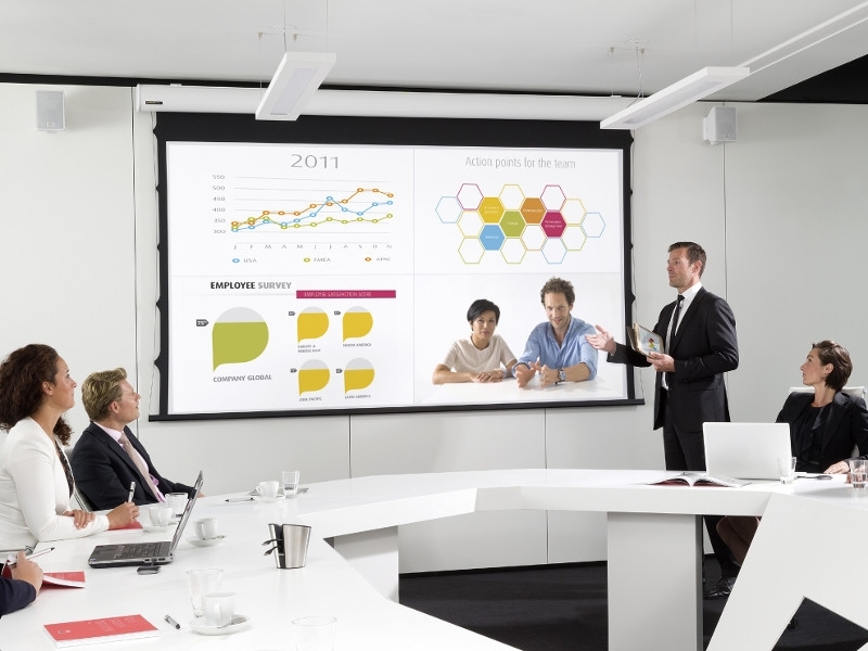 Barco ClickShare CSE-200+ Präsentationssystem kabellos für mittlere Räume Anwendungsbeispiel