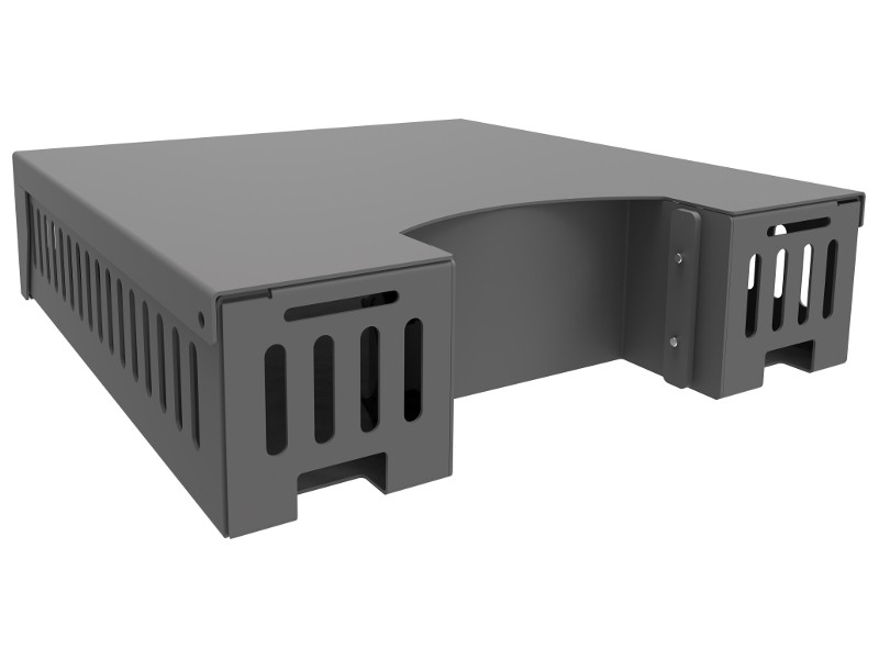 SmartMetals Zubehör abschließbare Media Box Rückseite